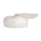 Hello Honey® 8" White Dual Harmony Stoneware Pedestal Dish